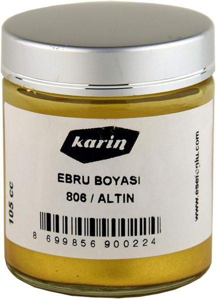 Ebru Boyası 105 ml 806 Altın