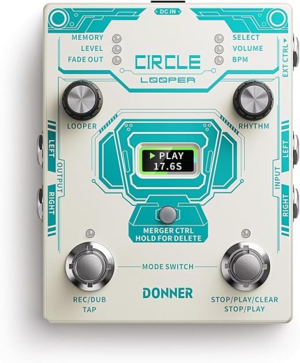 Circle Looper Pedalı (Beyaz)