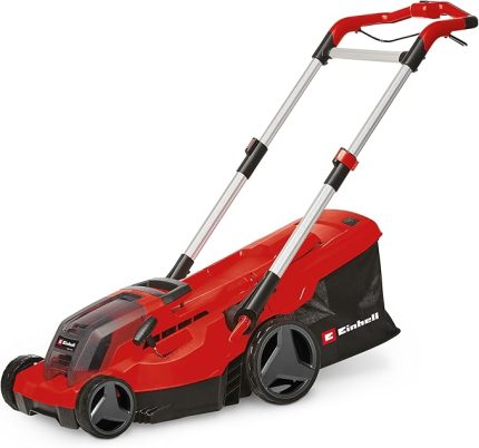 Akülü Çim Biçme Makinesi GP-CM 36/450 Kit Power X-Change (36 V, 38 cm kesme genişliği, 450 m², kömürsüz, malçlama özelliği, 45 L hazne, 2 x 4.0 Ah akü + Twincharger)