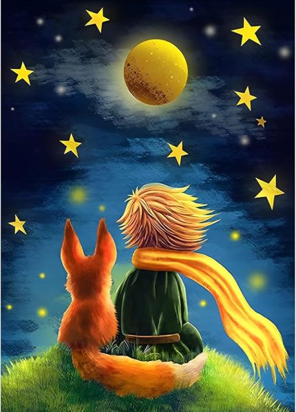 Yetişkinler için 5D Elmas Boyama Kitleri, Çocuklar Yeni Başlayanlar için Karikatür Elmas Sanat Kitleri, Yuvarlak Tam Matkap Yıldızlı Gökyüzü Elmas Boyama Sanatı, Elmaslı Kendin Yap Boya