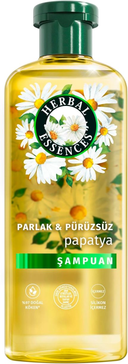Essences Parlak ve Pürüzsüz Papatya Kokulu Şampuan 350ml