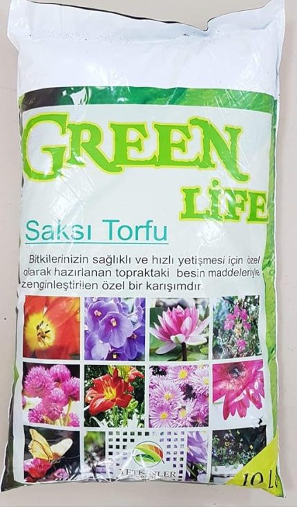 life HARİKA BİTKİ TOPRAĞI ÇİÇEK TOPRAĞI Torf Humus Katkılı (10 lt)