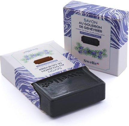 Katı Sabun Ardıç Katranı 100 gr Ardıç Sabunu 1 adet, Saç Dökülmesi Kadın Erkek, Kepek Önleyici Şampuan | Akne, Egzama, Eksfoliyant, Siyah Noktalar | Katı Siyah Sabunlu Vücut Ovucu