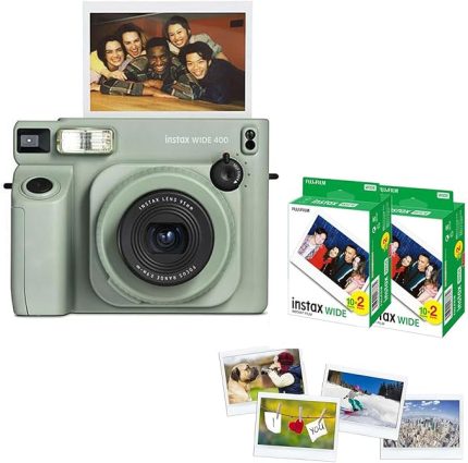 Fujifilm Wide 400 İnstant Fotoğraf Makinesi - 40'lı film (Yeşil)