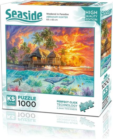 Cennette Haftasonu 1000 Parça Puzzle -KS Puzzle