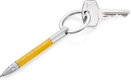 Kyp25Ye Kyp25Ye Micro Construction Anahtarlık Tükenmez Kalem Sarı