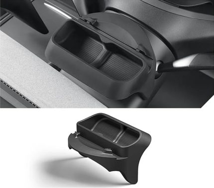 Telefon tutucu Model Y 2020-2024 Model 3 2017-2023 arkasında direksiyon gözlük saklama kutusu orta konsol silikon güneş gözlüğü organizatör telefon montaj