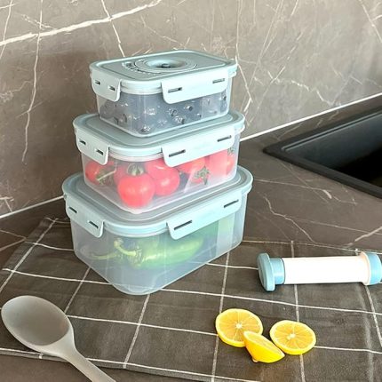 TAZE ÜRÜN SAKLAMA KABI 3'LÜ SET