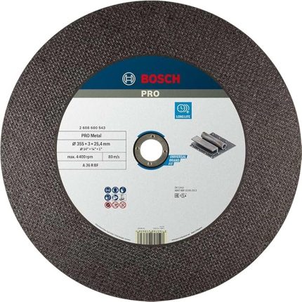 Professional aksesuar 2608600543 kesme diski, Gri, 2608600543