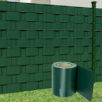 Panel Çit PVC Koruma Bantları 50 metre (19cm, Yeşil)