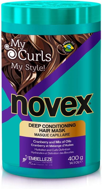 MY CURLS - Bukle Belirginleştirici, 7 çeşit Nutri Yağ ve Kızılcık İçeren Saç Maskesi 400g (876120002619)