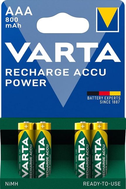 RECHARGE ACCU Power AAA 800mAh Blister 4