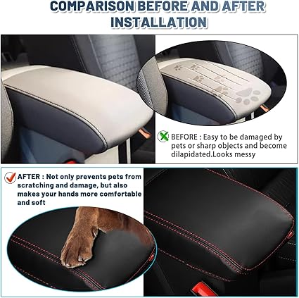 VW T-Cross 2018-2024 ile uyumlu orta kol dayanağı kılıfı, orta konsol, kolçak kılıfı, kolçaklar kılıfı, T Cross orta konsol, kolçak, kutu, orta kol dayanağı kılıfı, T Cross aksesuarı - Görsel 5