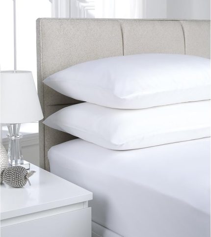 Turca Ranforce 160x200 cm Lastikli Çarşaf Seti - Beyaz AT9554