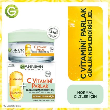 C Vitamini Parlak Günlük Nemlendirici Jel 50 ml