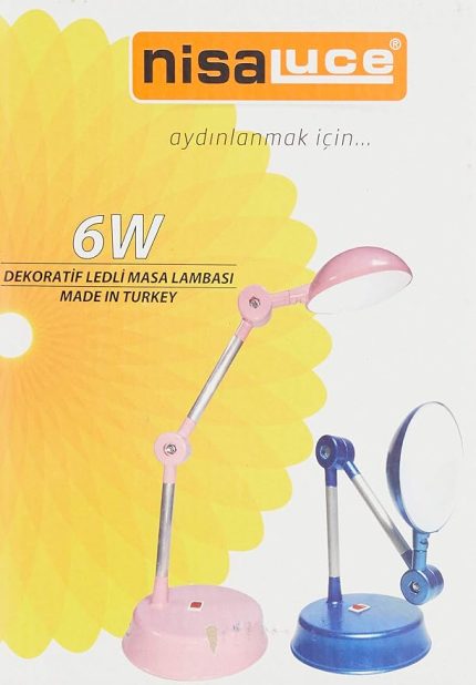 Ledlı Masa Lambası Beyaz