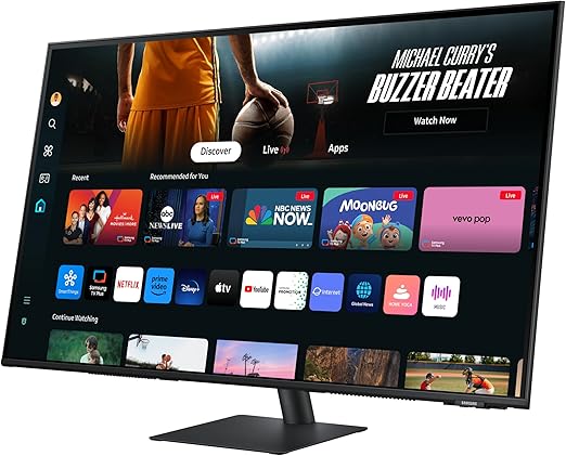M7 LS43DM702UUXUF, 43" inç, UHD, 3840 x 2160, 4K, 4ms 60Hz, HDR10, Akıllı Monitör (2024 Model) - Görsel 3