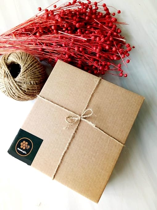 (4 Adet) 14Cm X 3Cm Doğal Petek Balmumu mum Hediyelik Bal Mumu Mum Besswax Arı Mumu - Görsel 3