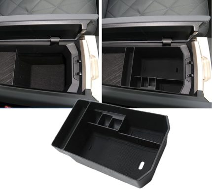 PIN BMW iX Elektro EV 2022 2023 için ix i20 saklama kutusu, torpido gözü, orta konsol, düzenleyici, tepsi, kol dayanağı aksesuarı, kaymaz paspaslı