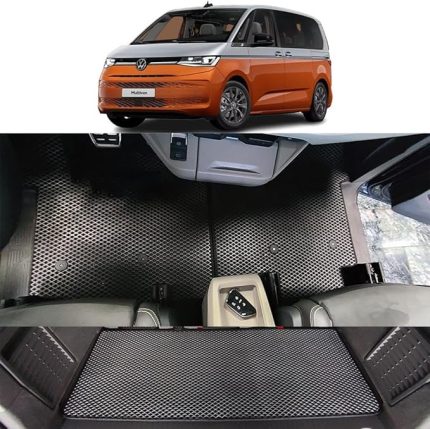 Volkswagen Multivan 3D Havuzlu Paspas ve Bagaj Havuzu Seti 2024-Sonrası eHybrid