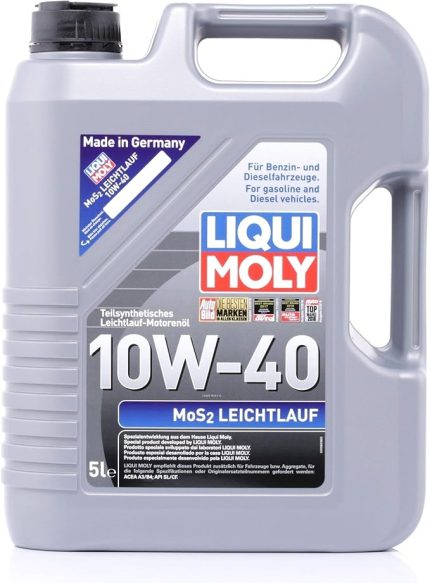 Moly Mos2 Leichtlauf 10W-40 5 lt Motor Yağı