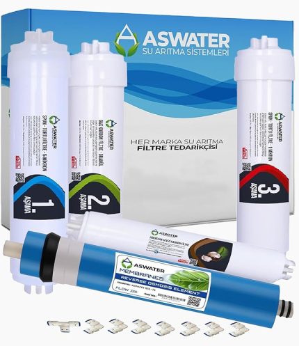 water Ihlas Aura Cebilon -plus-silver-platinum -uyumlu Su Arıtma Filtre Seti AW 5 Aşamalı