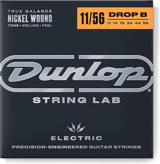 DUNLOP Performans+Elektro Gitar Telleri 11-56 | Bırak B