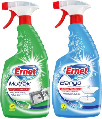Süper Likit Promosyon Mutfak + Banyo Temizliği (1+1) 750 ml Sprey'li