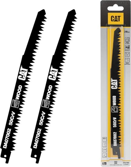 DA07002 228mm Profesyonel Hızlı Ahşap Kesme Tilki Kuyruğu Testere Ucu 2 Parça