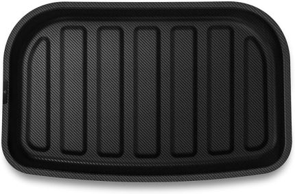 Tesla Model Y (2024-2023) Rear Trunk Arka Bagaj Alt Gizli Bölme 3D Havuz Paspas Black TL00-Y - ACP06528