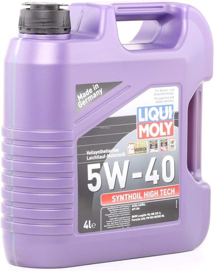 Moly Synthoil High Tech 5W-40 4 l Otomotiv Bakım Ürünü