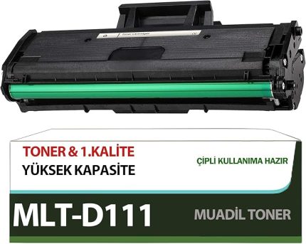 Toner Yüksek Kapasite Samsung Xpress SL-M2020,M2020W,M2022 / D111S (Çipli) İle Uyumlu