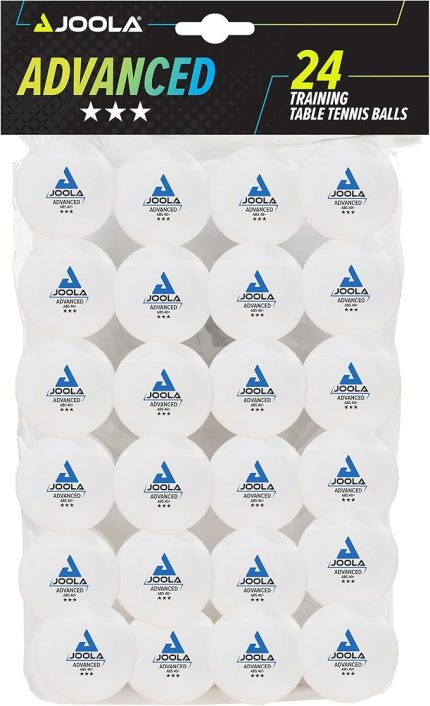 Masa Tenisi Topları, 3 Yıldız, Eğitim, Gelişmiş 40+ mm Çapında, Birinci Sınıf Masa Tenisi Topları