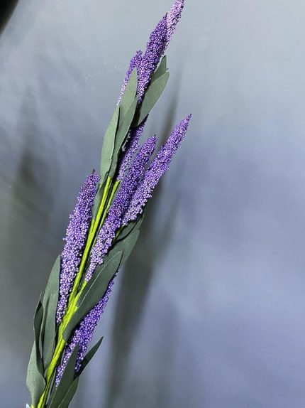 Yapay Lavanta Çiçeği, 62 Cm, Mor