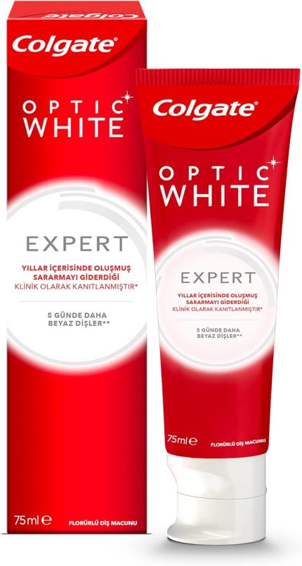 Optic White Expert White Beyazlatıcı Diş Macunu 75 ml