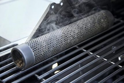 30 cm Smoker Pipe paslanmaz çelik, tütsüleme tüpü, mangalda tütsüleme, yoğun duman, tütsü kutusu, tütsüleme tüpü, pelet tüpü