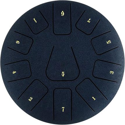 8 inç Çelik 11 Notlar Handpan Davul Davul Çekiç ile Parmak Seçtikleri Perküsyon Meditasyon Yoga için