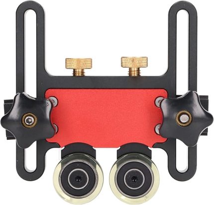 Testere Stok Rulo Ağaç İşleme Çift Tekerlek Sürgülü Besleme Kılavuzu Rulo Featherboard Yardımcı Aracı