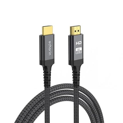 (3 metre) HDMI 2.1 Kablo 8K 60Hz 4K 120Hz 48Gbit/s Yüksek Hızlı, HDMI Kablo TV/PS5/PS4/ Xbox Series X/Monitör ile uyumlu