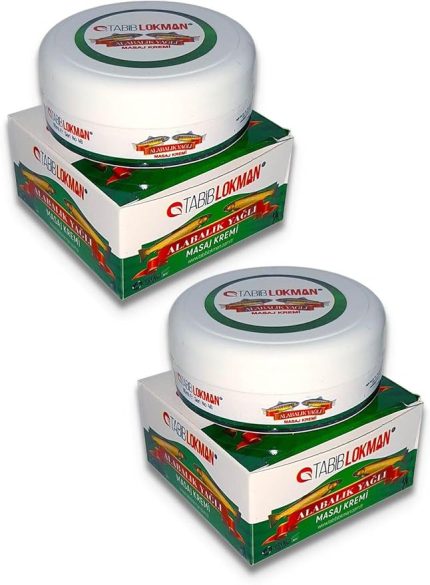 Lokman Alabalık Yağı Özlü Bitkisel Masaj Kremi 2 X 65 Gr