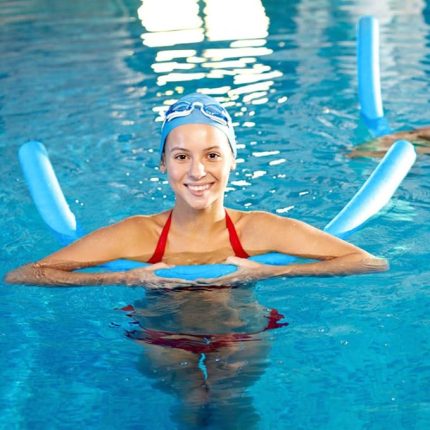 Çocuk yüzme makarnası | 4 parça birinci sınıf yüzen havuz makarnası köpük tüp EPE malzemeden üretilmiştir | Süper kalın yüzme havuzu köpük makarna çocuklar ve yetişkinler için uygundur, 6 x 150 cm