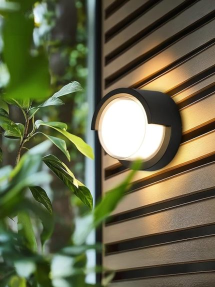 Geldi 15w Modern Tasarım Led Aplik İç ve Dış Mekan Duvar Lambası Cata Bora 3200k Gün Işığı Bahçe Duvar Apliği
