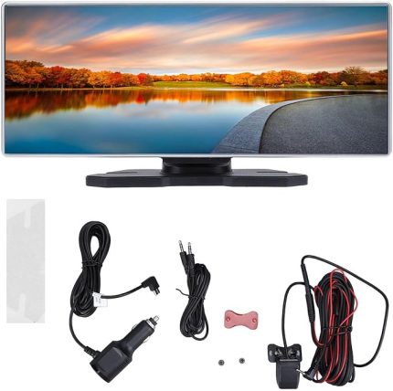 taşınabilir araba stereo, 11.26in kablosuz dokunmatik ekran, GPS navigasyon sistemi, Carplay ve Android Otomatik Ekran, Universal Araç Multimedya Oyuncu (DVR ile)