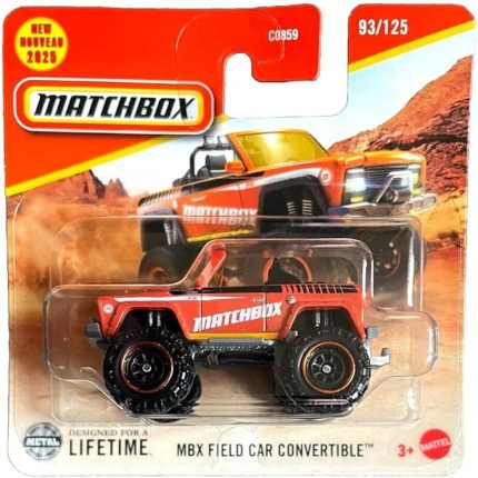 Matchbox 1:64 Tekli Arabalar MBX FIELD CAR CONVERTIBLE - JBR03