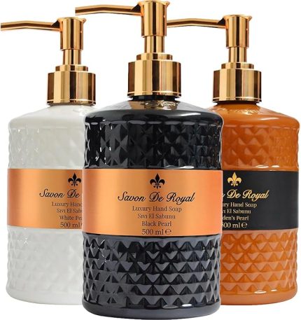 de Royal Luxury Vegan Sıvı Sabun 500 ml 3 Adet (Karma Paket)