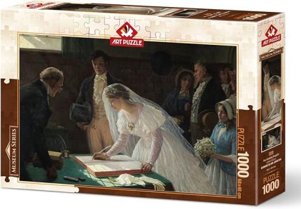 Puzzle Evlilik İmzası 1000 Parça Puzzle