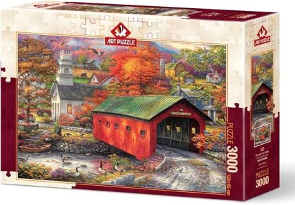 Puzzle Tatlı Hayat Köprüsü 3000 Parça Puzzle