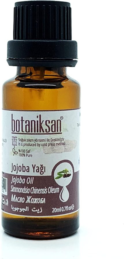 Jojoba Yağı 20ML Soğuk Sıkım, Saf, Doğal, Katkısız