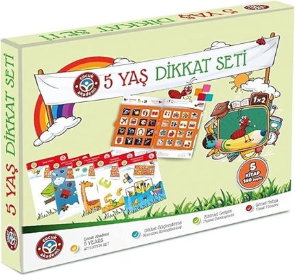 AKADEMİ 5 YAŞ DİKKAT SETİ
