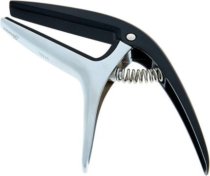 Kapodaster Universal - neredeyse tüm gitarlar için (düz ve kavisli) (ICGC10)